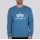Alpha Industries Pullover Basic (Baumwolle) Sweater airforceblau Herren