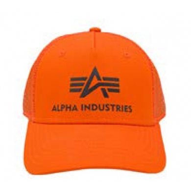 Alpha Industries Basecap Basic Trucker orange 1er