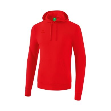 Erima Kapuzenpullover Sweat Basic Hoodie rot Jungen