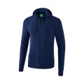 Erima Kapuzensweatjacke Basic navyblau Jungen