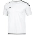 JAKO Sport-Tshirt Trikot Striker 2.0 KA (100% Polyester Keep Dry) weiss/schwarz Jungen