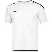 JAKO Sport-Tshirt Striker 2.0 KA weiss/schwarz Herren