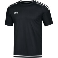 JAKO Sport-Tshirt Trikot Striker 2.0 KA (100% Polyester Keep Dry) Kurzarm schwarz/weiss Jungen