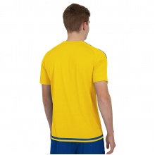JAKO Sport-Tshirt Trikot Striker 2.0 KA (100% Polyester Keep Dry) Kurzarm gelb/blau Herren