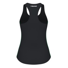 Head Tennis-Tank Top Spirit (100% Polyester) schwarz Damen