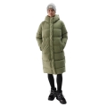 4F Wintermantel F475 Down Jacket (Daunenmantel, warm, wasserabweisend) khaki/grün Damen