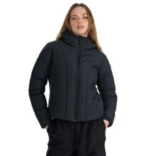 4F Winter-Daunenjacke F0706 mit Kapuze schwarz Damen