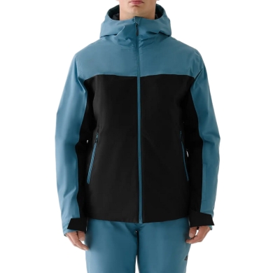 4F Winter-Skijacke Technical M0787 tealblau/schwarz Herren