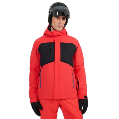 4F Winter-Skijacke Technical M0791 (wasserdicht, warm) rot Herren