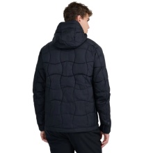 4F Winter-Wanderjacke M0780 (Daunenjacke, warm, mit Kapuze) schwarz Herren