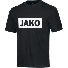 JAKO Tshirt Logo-Print schwarz Herren