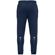 JAKO Sport-Freizeithose Dynamic (Seitentaschen mit Reißverschluss) lang marineblau Damen