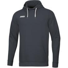 JAKO Kapuzenpullover Hoodie Base (70% Bio-Baumwolle) anthrazitgrau Kinder