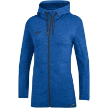 JAKO Kapuzenjacke Premium Basics (Double-Tech-Knit) royalblau Damen