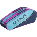 Forza Racketbag (Schlägertasche) Linn hellblau/pink 6er - 2 Hauptfächer
