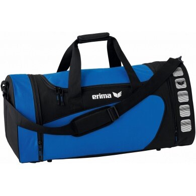 Erima Sporttasche Club 5 (Größe M) blau/schwarz