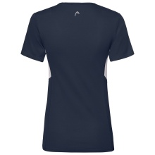 Head Tennis-Shirt Club Technical dunkelblau Damen
