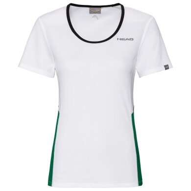 Head Tennis-Shirt Club Technical weiss/grün Damen
