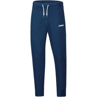 JAKO Freizeit-/Jogginghose (70% Baumwolle) Base lang marine Kinder
