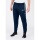 JAKO Trainingshose Pant Active (100% Polyester) lang marineblau/weiss Herren