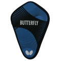 Butterfly Tischtennisschlägerhülle Curve Case I - Schlägerhülle für 1 Schläger und 4 Bälle - schwarz/blau