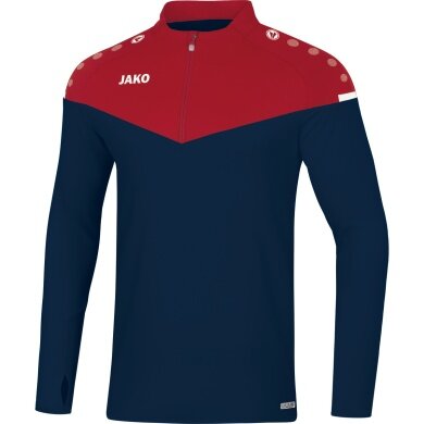 JAKO Sport-Langarmshirt Champ 2.0 (100% Polyester) marineblau/rot Kinder
