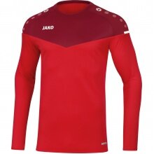 JAKO Sport-Langarmshirt Sweat Champ 2.0 (100% Polyester) rot Kinder
