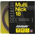 Ashaway Squashsaite Multinick 18 (Power+Kontrolle) schwarz 9m Set
