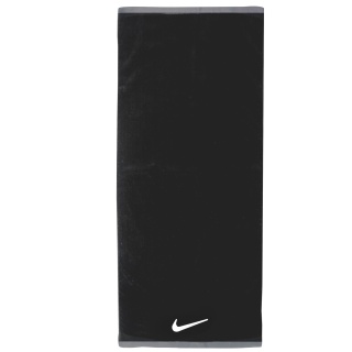 Nike Duschtuch Fundamental Towel (100% Baumwolle) schwarz 120x60cm