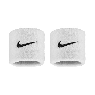 Nike Schweissband Swoosh Classic (Baumwollmix) 2025 weiss - 2 Stück
