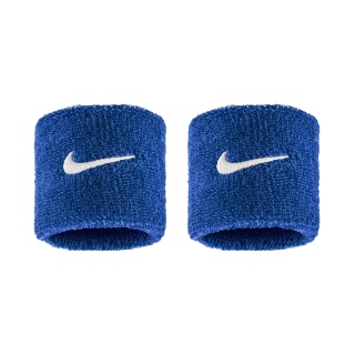 Nike Schweissband Swoosh Classic (Baumwollmix) 2025 royalblau - 2 Stück
