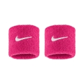 Nike Schweissband Swoosh Classic (Baumwollmix) 2025 pink - 2 Stück