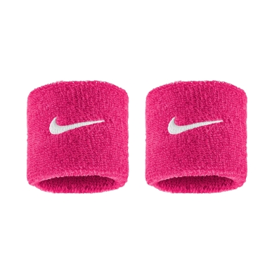 Nike Schweissband Swoosh Classic (Baumwollmix) 2025 pink - 2 Stück