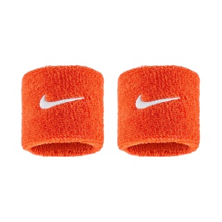 Nike Schweissband Swoosh Classic (Baumwollmix) 2025 orange - 2 Stück
