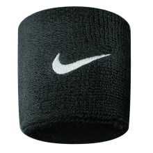 Nike Schweissband Swoosh (72% Baumwolle) schwarz - 2 Stück
