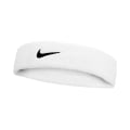 Nike Stirnband Swoosh Classic (Baumwollmix) 2025 weiss - 1 Stück
