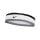 Nike Stirnband Swoosh Classic (Baumwollmix) 2025 weiss/grau/schwarz - 1 Stück