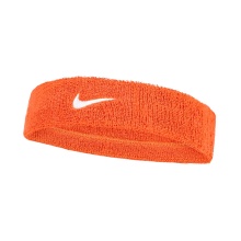 Nike Stirnband Swoosh Classic (Baumwollmix) 2025 orange - 1 Stück