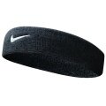 Nike Stirnband Swoosh (70% Baumwolle) schwarz - 1 Stück