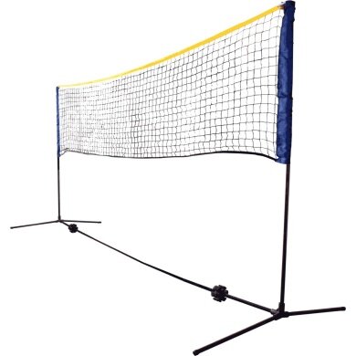 Schildkröt Netz Federball (höhenverstelbar bis 1,55m) - Breite 3 Meter