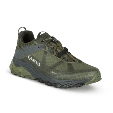 AKU Wanderschuhe Flyrock GTX (wasserdicht) grün/grau Herren