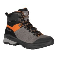 AKU Trekking-Wanderschuhe Adapta SD GTX (Wildleder, wasserdicht) grau/orange Herren