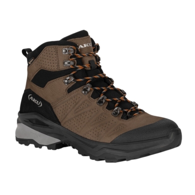 AKU Trekking-Wanderschuhe Adapta NBK GTX (Nubukleder, wasserdicht) braun Herren
