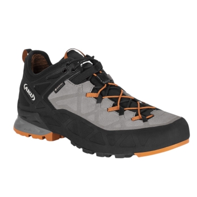 AKU Wanderschuhe Rock DFS Low GTX (Zustieg, wasserdicht) grau/orange Herren