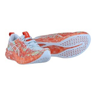 Asics Laufschuhe Gel Noosa Tri 16 (Leichtigkeit) skyblau/rot/orange Herren
