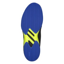 Asics Solution Speed FF Clay schwarz/blau/gelb Sandplatz-Tennisschuhe Herren