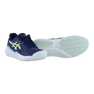 Asics Tennisschuhe Gel Challenger 14 Clay/Sandplatz (Dämpfung) navyblau/mintgrün Damen
