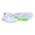 Asics Tennisschuhe Gel Resolution X Clay/Sandplatz (Stabilität) weiss/rosa Damen