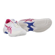 Asics Tennisschuhe Game FF Clay/Sandplatz weiss/pink Damen