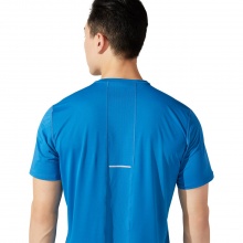 Asics Lauf-Tshirt Run (atmungsaktiv, schnell trocknend) blau Herren
